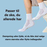 PadSocks passer i de sko, du allerede har, dæmpning uden bulk